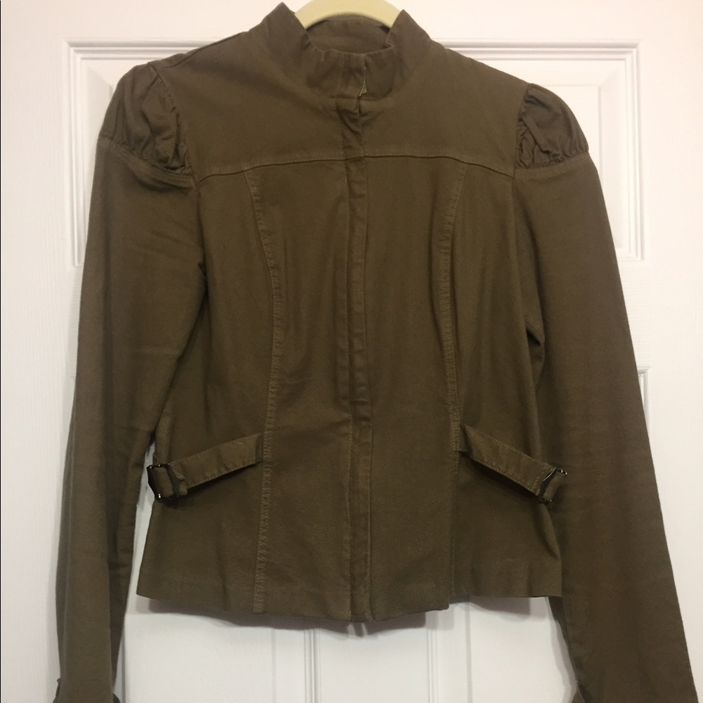 To the max green jacket blazer small