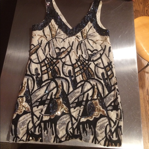 French Connection sequined dress - Picture 1 of 4