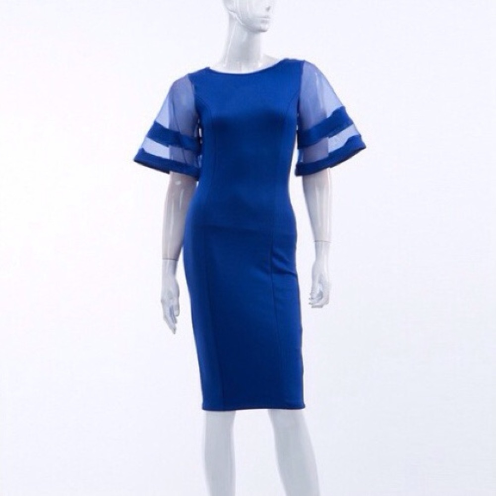 Royal Blue Bodycon Dress