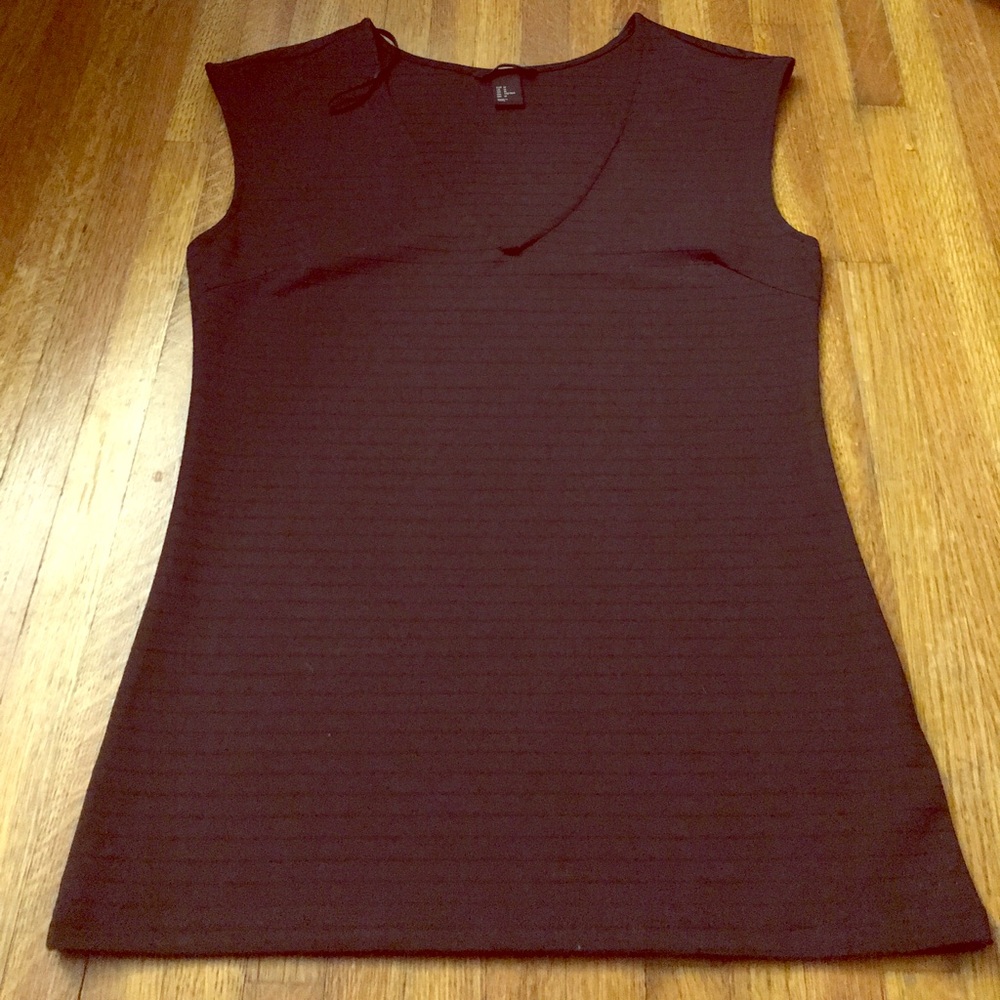 H&M tight black shirt