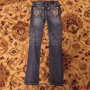 Gently used Denim Miss Me Skinny Jeans