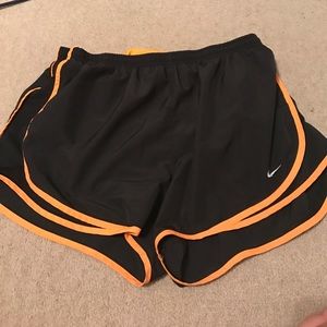 Black/Orange Nike shorts