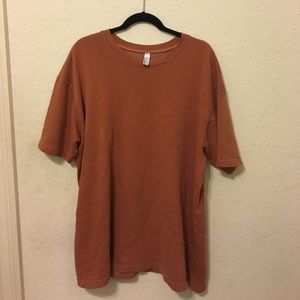 American Apparel cotton tee dress/mens shirt