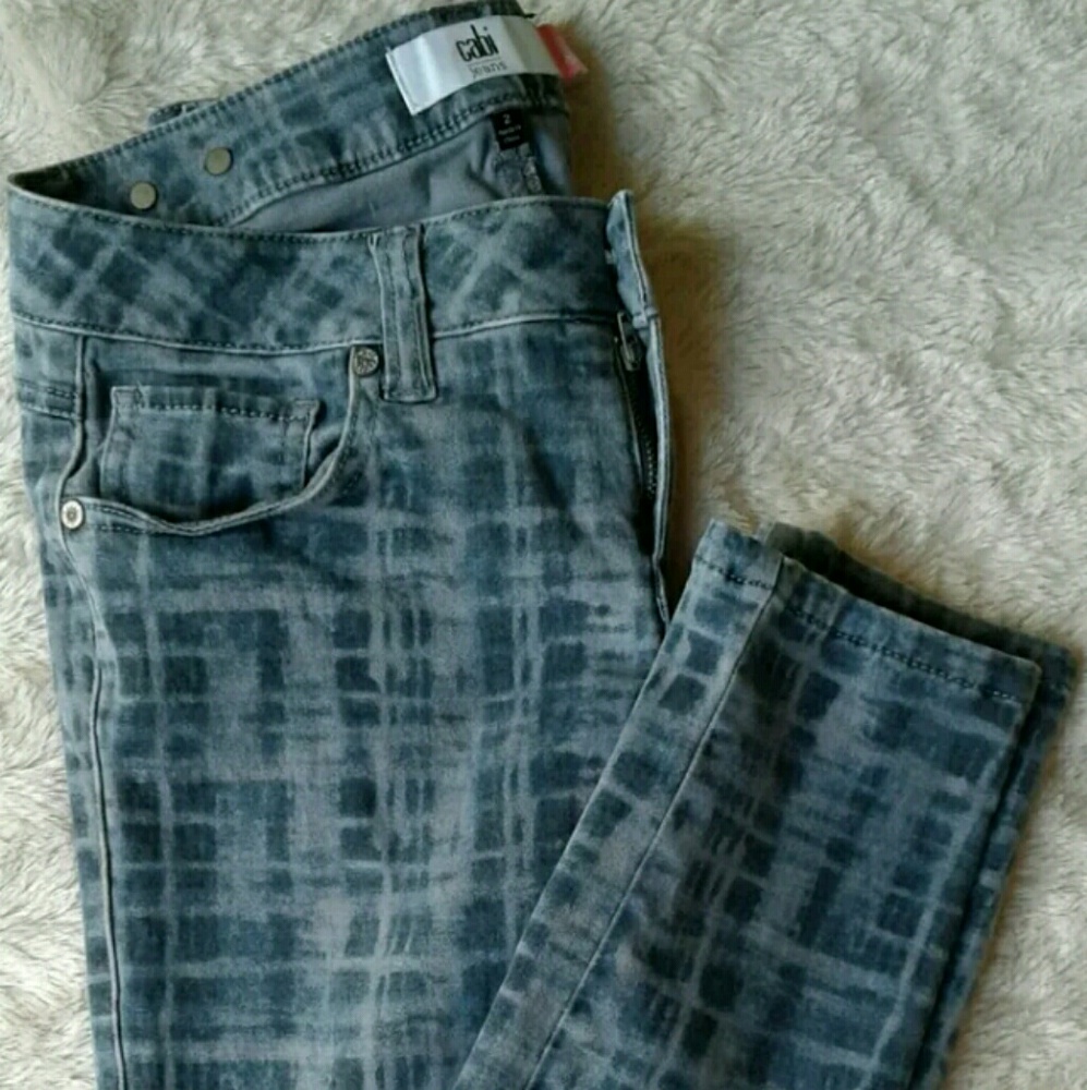 Gently used Cabi skinny jeans  #3047