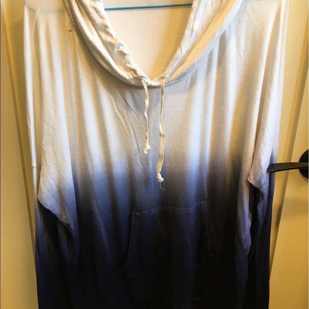 brandy melville ombré sweatshirt