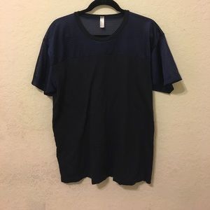 American Apparel cotton mesh basic
