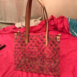 Dooney & Burke clear tote