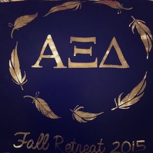 Alpha Xi Delta Black Swearshirt