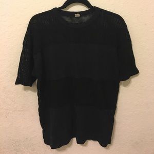 Vintage American Apparel cotton mesh tee