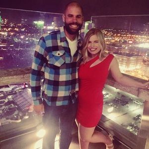 Pink one shoulder mini dress