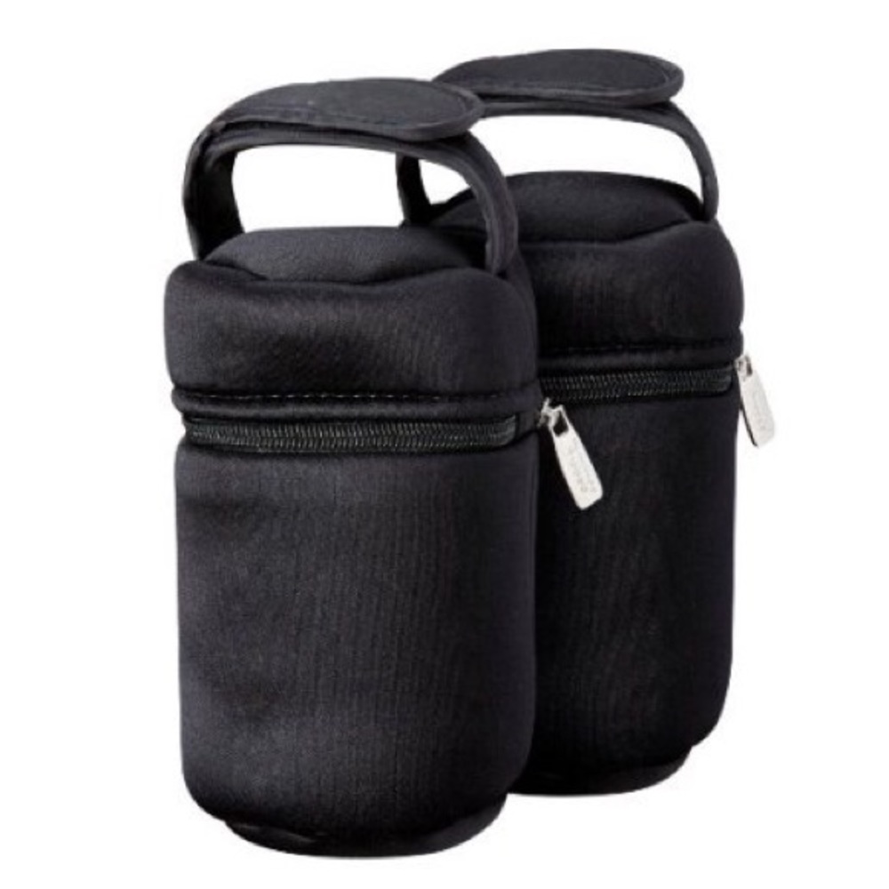 (2) Tommee Tippee Insulted Bottle Carriers