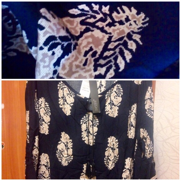 Elegant Retro 3/4 Sleeve Mini Tunic Loose Dress - Picture 5 of 8