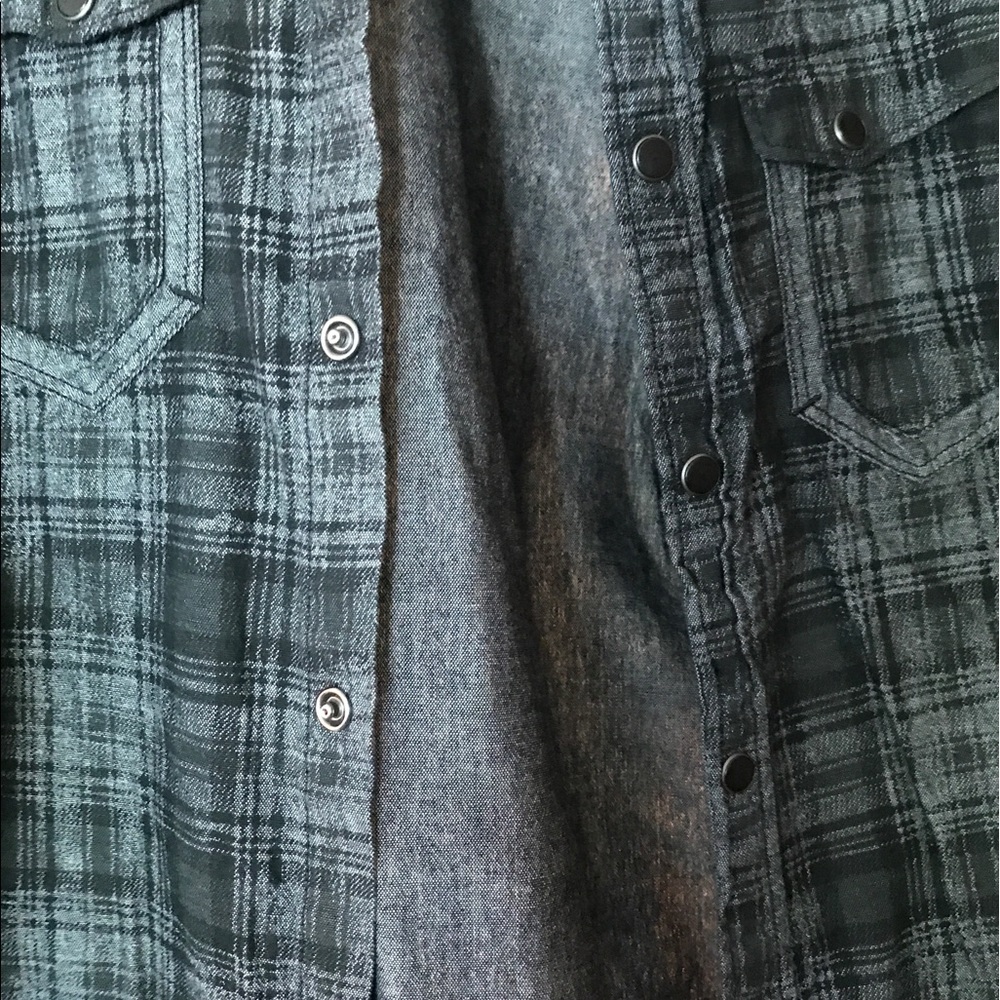 Express Plaid Button down - Picture 3 of 3