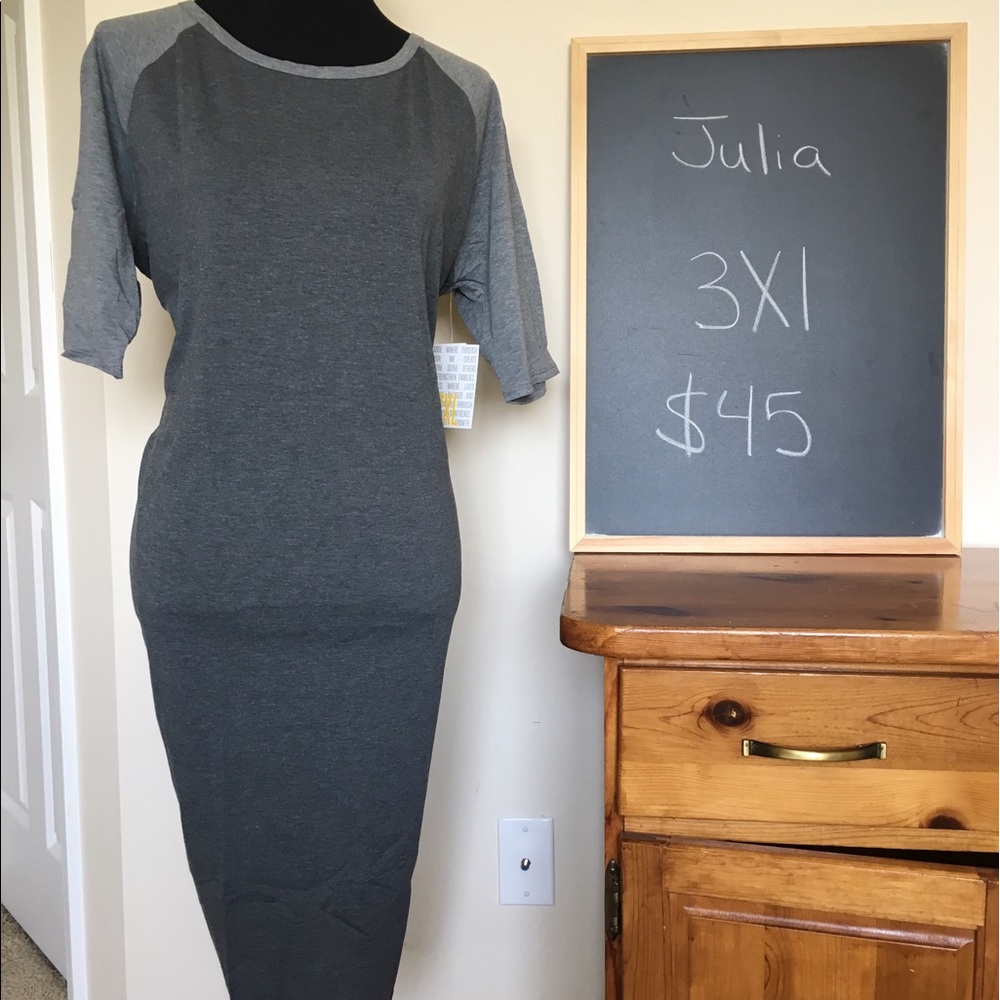 BNWT LuLaRoe Dress Julia 3XL