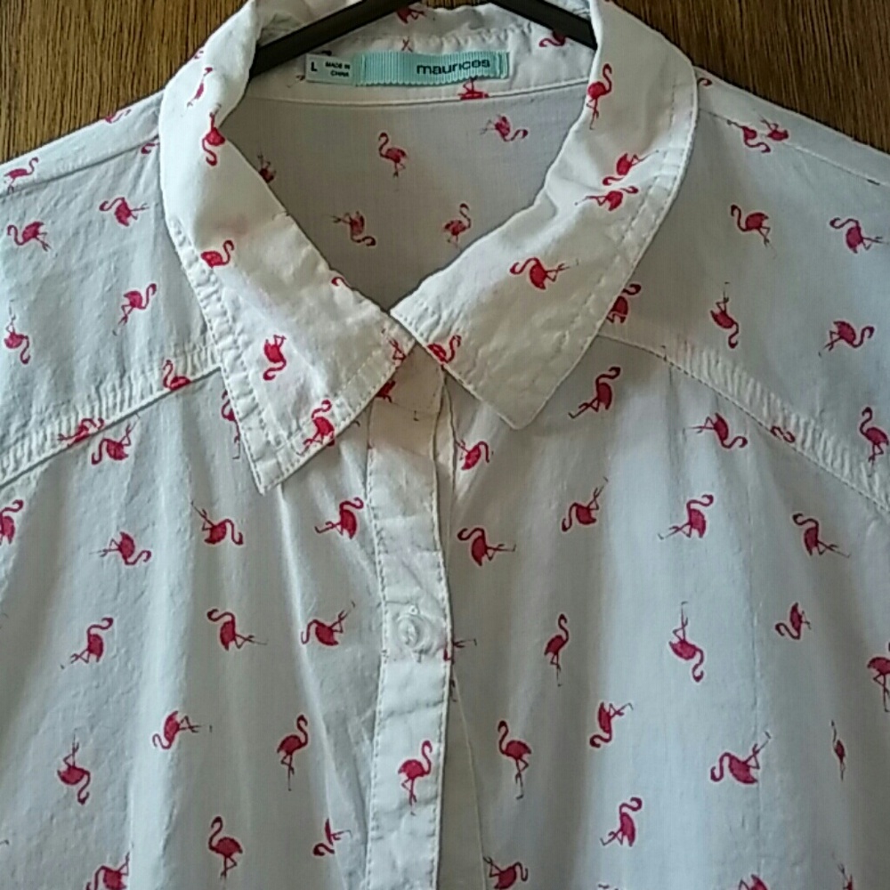 Sale! NWOT Maurices Flamingo Shirt