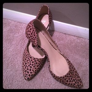 H&M Leopard print heels