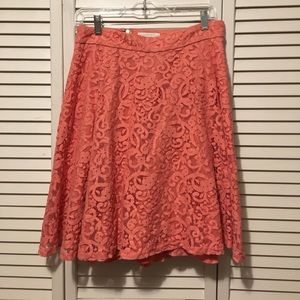 Lovely pink A-line skater skirt