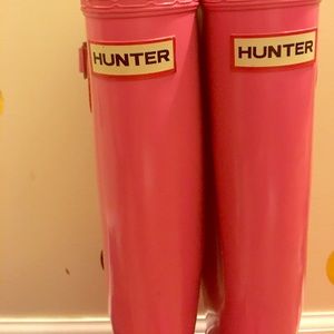 Bubblegum Pink Tall Hunter Boots
