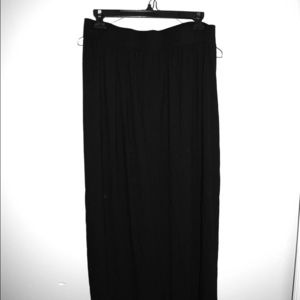 Ann Taylor Black Maxi Skirt