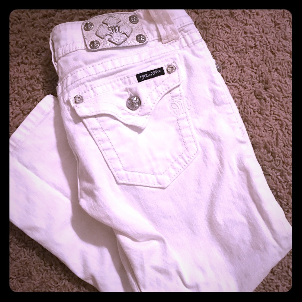 Miss me white Capri 27