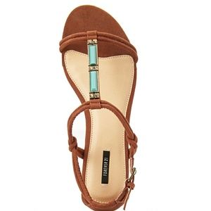 *2 for 30* NEW Faux Gemstone Slingback Sandals