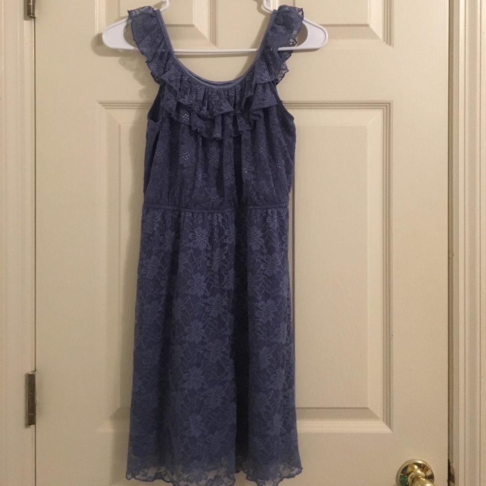 Blue Lace Dress