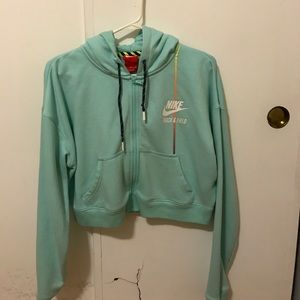 Nike crop hoodie
