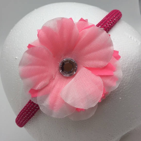 Kids Floral Headband - Picture 2 of 2