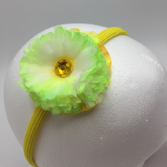 Handmade Floral Headband - Picture 2 of 2