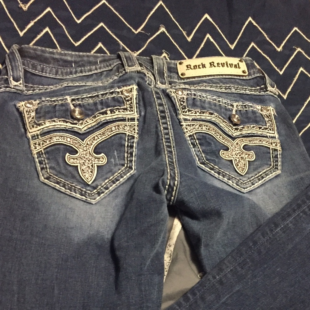Rock Rivival Boot Cut Jeans. Goood condition.26L