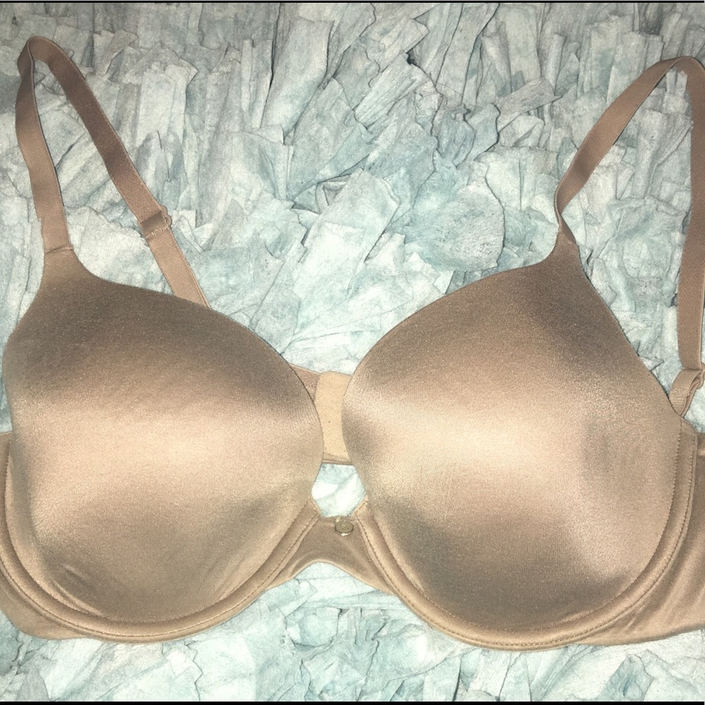 Victoria's Secret Lined Demi Bra. 36C. Nude