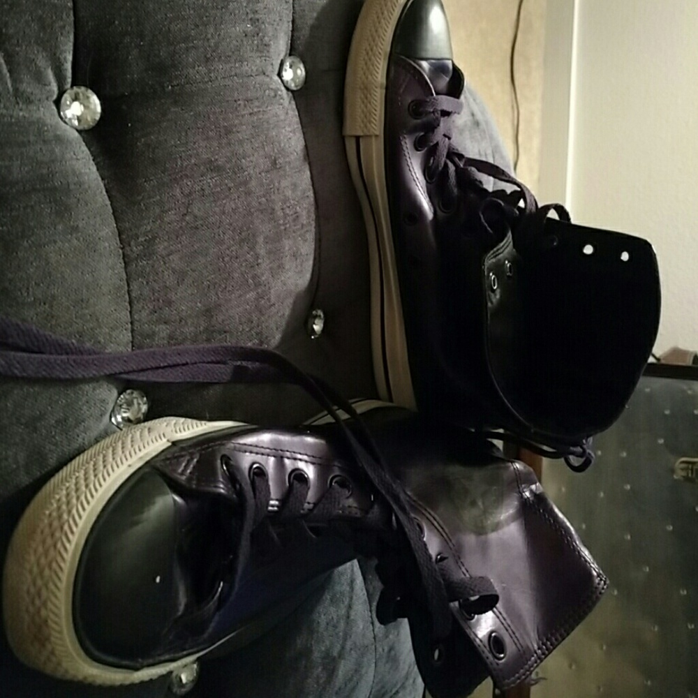 Purple Converse