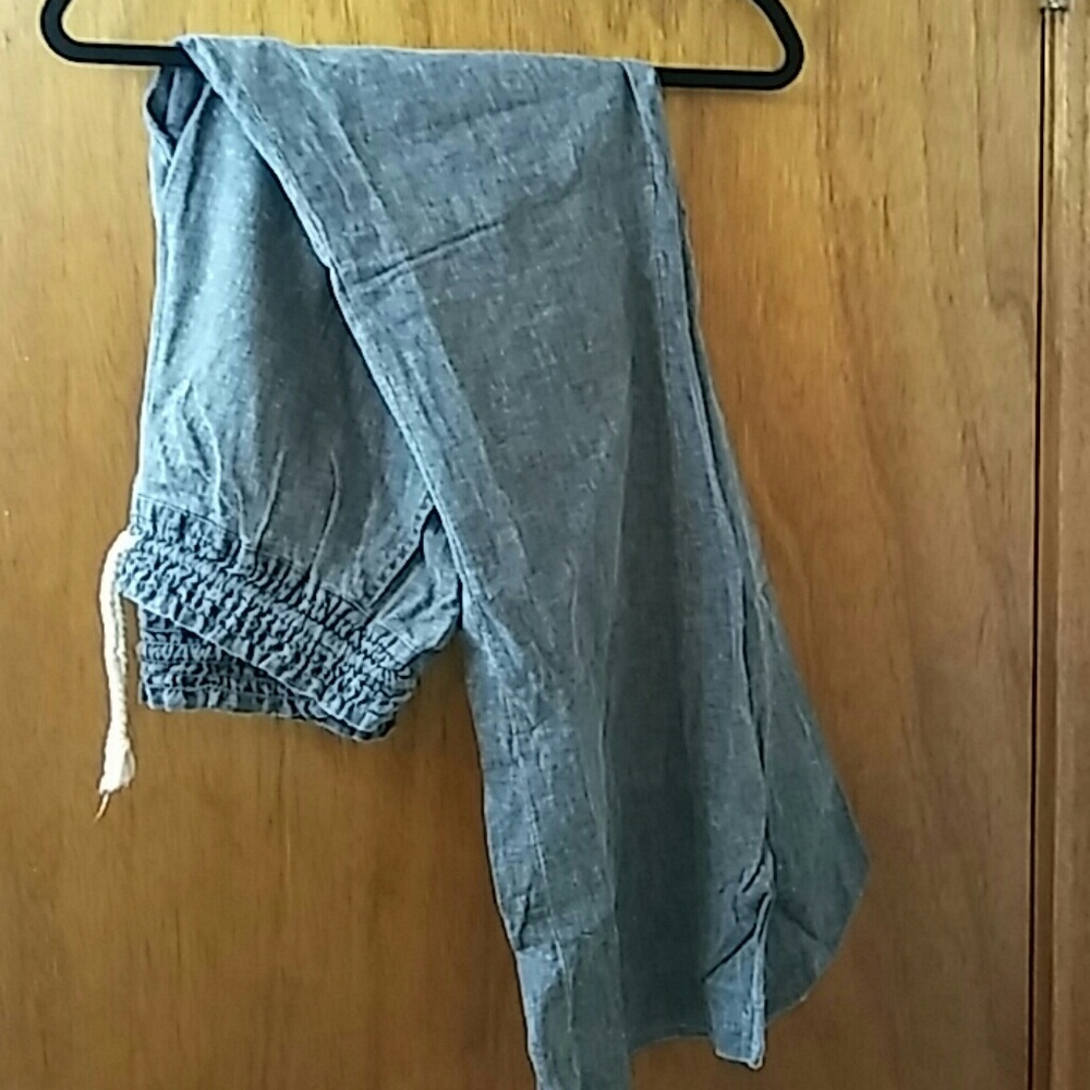 Drawstring Roxy Linen Pants