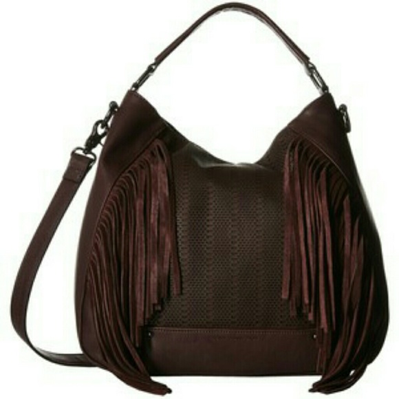 French Connection Hobo Wine - Picture 2 of 4