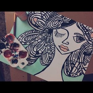 Custom Painted piece