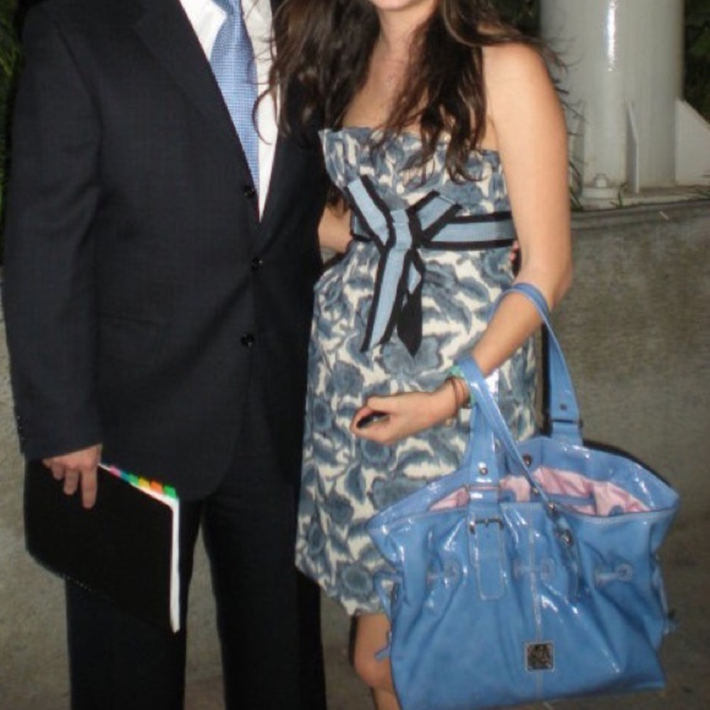 BCBG Cocktail dress pretty in blue