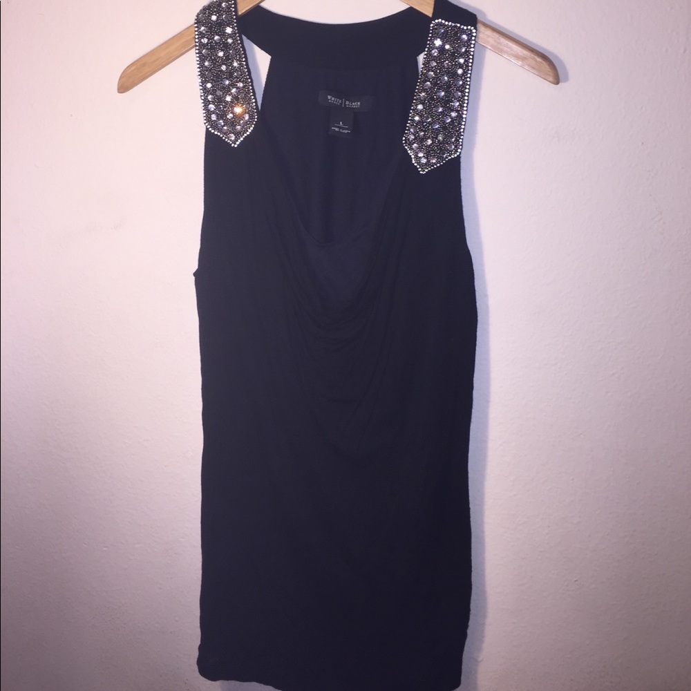 Sequin blouse from White House black market