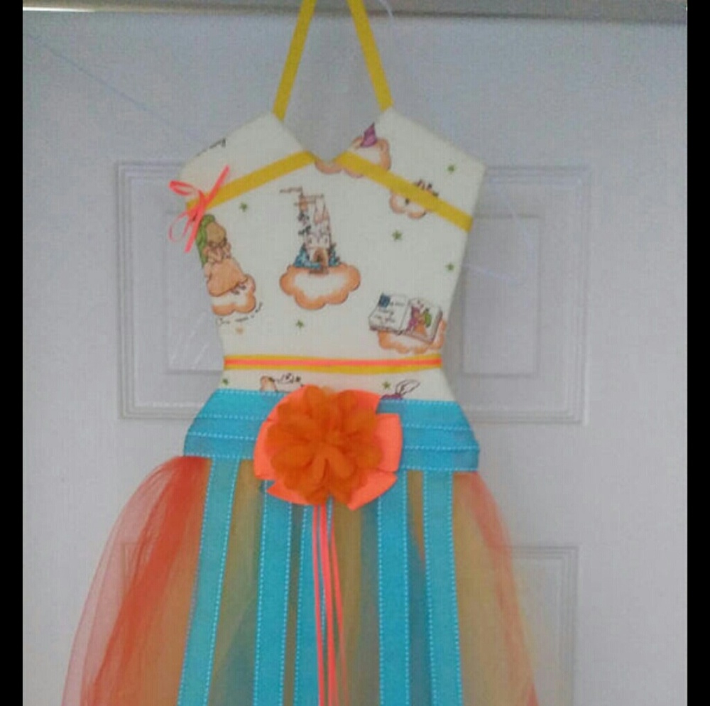 Hair Bow Holder Princess Fairy dress
