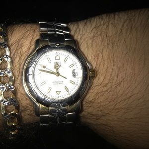 Tag Heuer two tone 18k gold