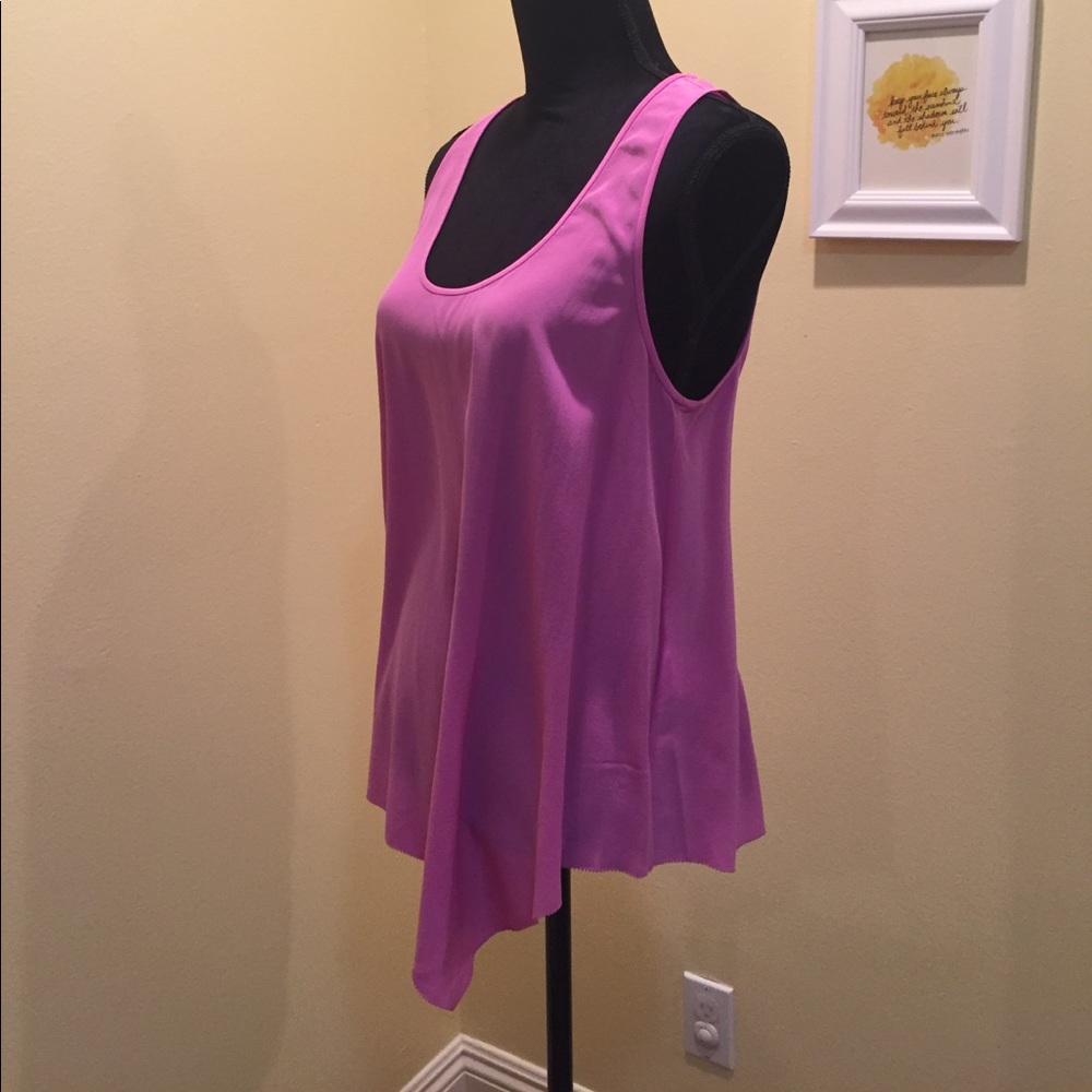 Joie - Delicate Silk asymmetrical tank