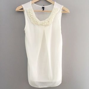Maurices Embellished Peter Pan Top