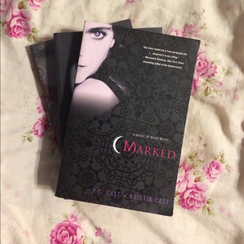 House of Night series: Marked, Betrayed, Chosen