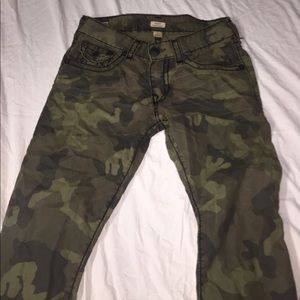 True Religion Camo Pants
