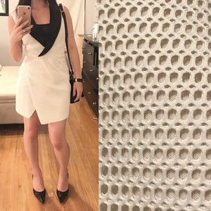 SELF PORTRAIT Mesh Tuxedo dress sz 0 2 s or xs