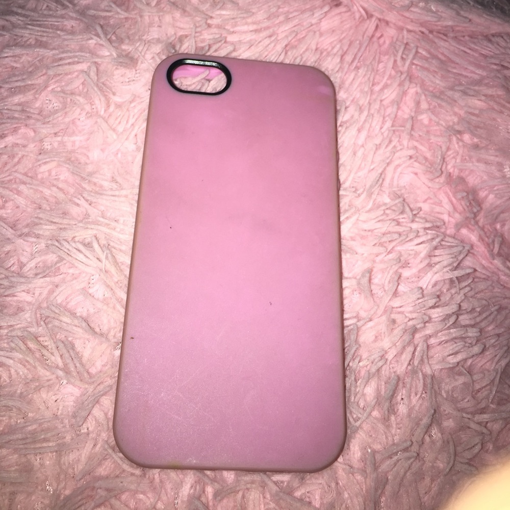 Pink iPhone 5 case