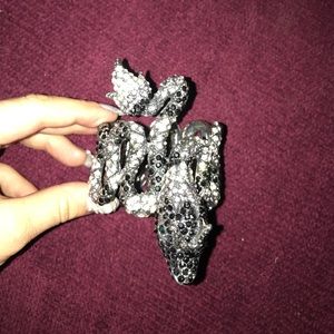 Snake bling heavy bracelet