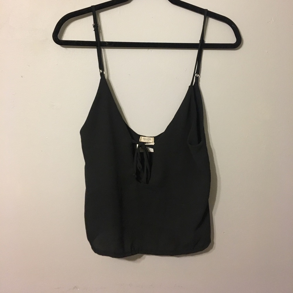 John Galt cropped tank top
