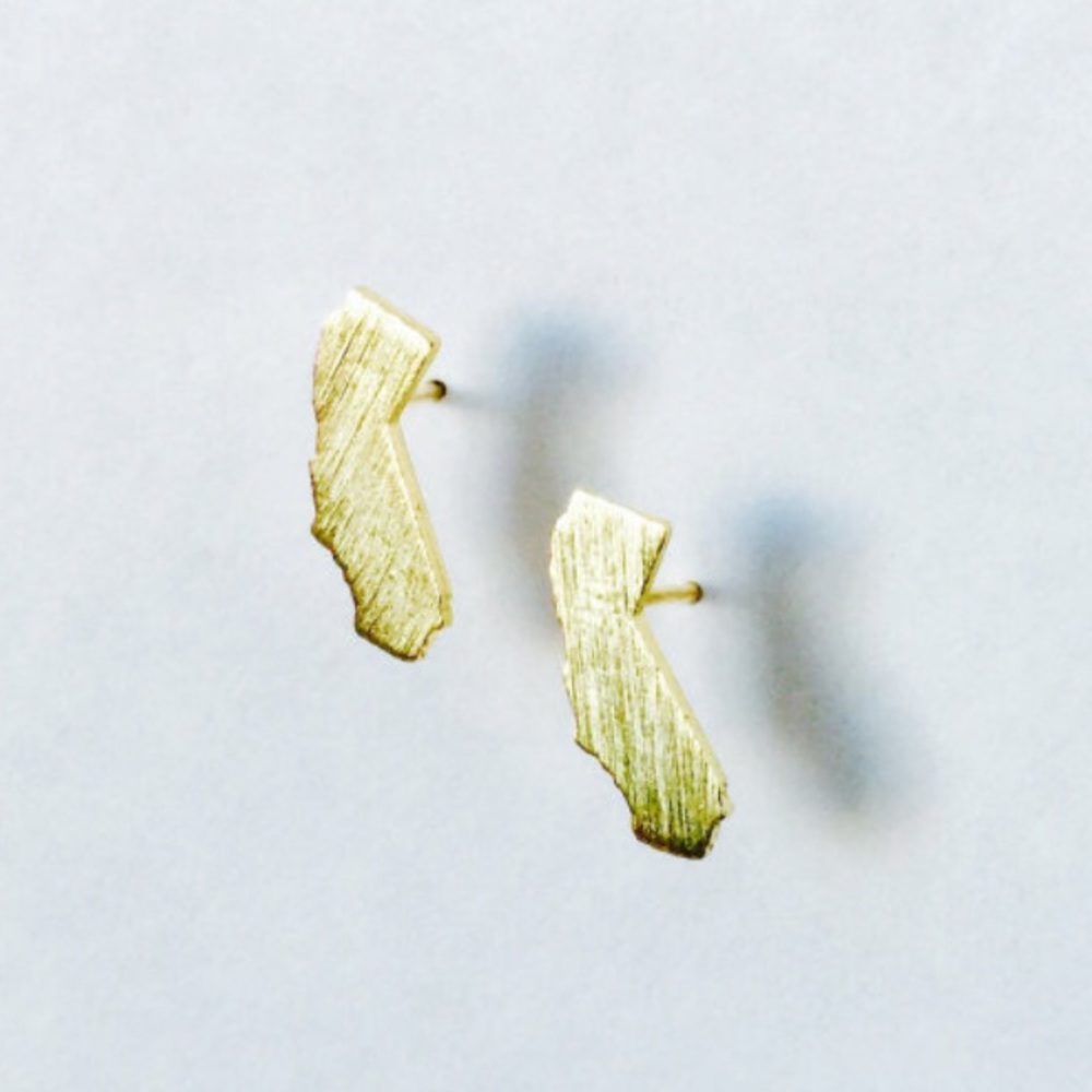 Tiny California Stud Earrings