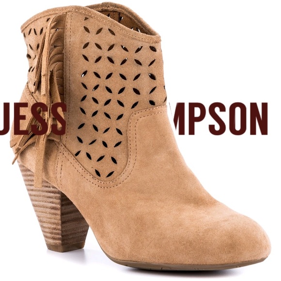 Jessica Simpson Shoes - 👢FRINGE ORLINA BOHO BOOTIES