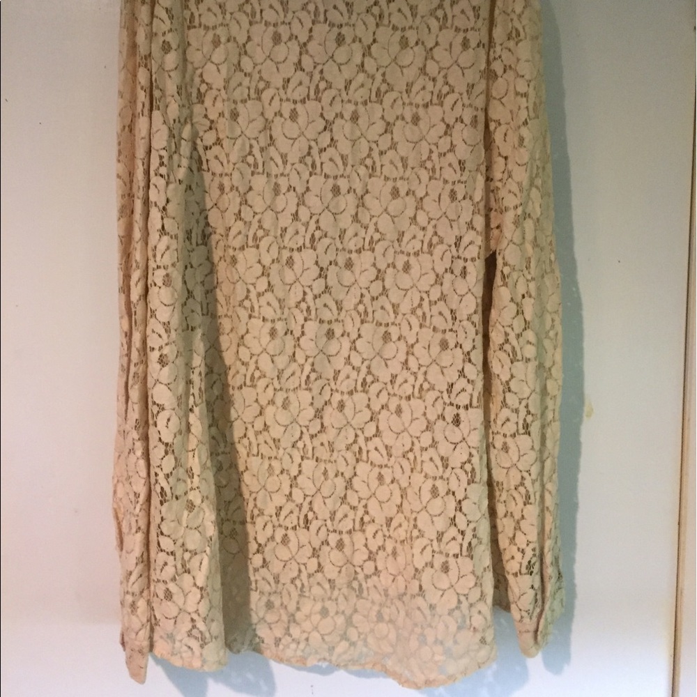 Lace button down - Picture 3 of 3